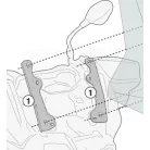 Motorblokk védő kiegészítő szett BMW F 750 GS (2018-2023) GIVI