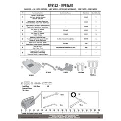 Motorblokk védő BMW R 1300 GS +Adv (2024-2025) GIVI