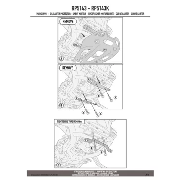 Motorblokk védő BMW R 1300 GS +Adv (2024-2025) GIVI