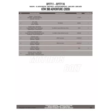 Motorblokk védő KTM 390 Adventure (20-24) GIVI