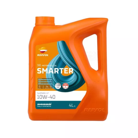 REPSOL Moto Smarter Syntetic 4T 10W-40 (4 literes) REPSOL Moto Smarter Syntetic 4T 10W-40 (4 literes)