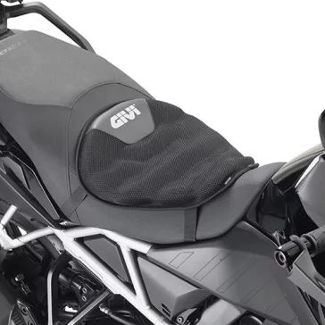   GIVI S230 motoros üléspárna – légpárnás betéttel, hosszú utakra (39,5×36×4 cm)