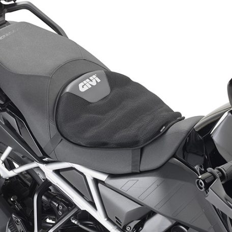 GIVI S230 motoros üléspárna – légpárnás betéttel, hosszú utakra (39,5×36×4 cm)