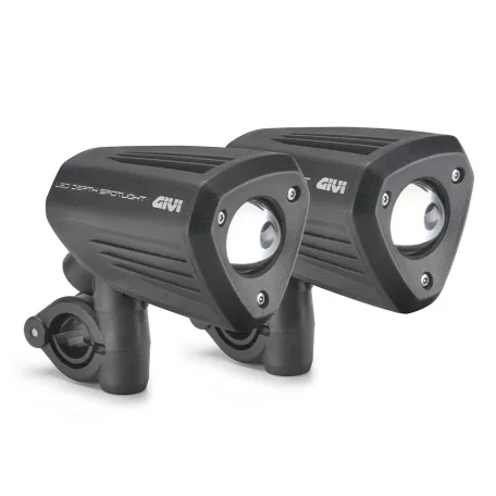 Givi S312 Led kiegészítő lámpa – erős, vízálló Led - fekete festett alumínium házzal