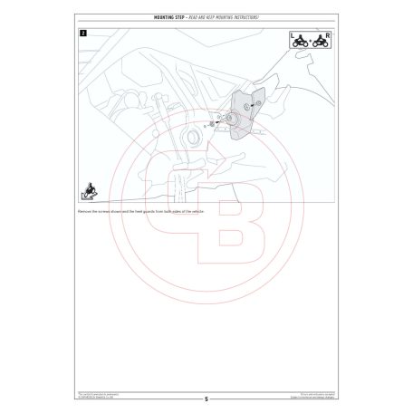 SW-MOTECH bukócső – HONDA NT 1100 (2021-2025)