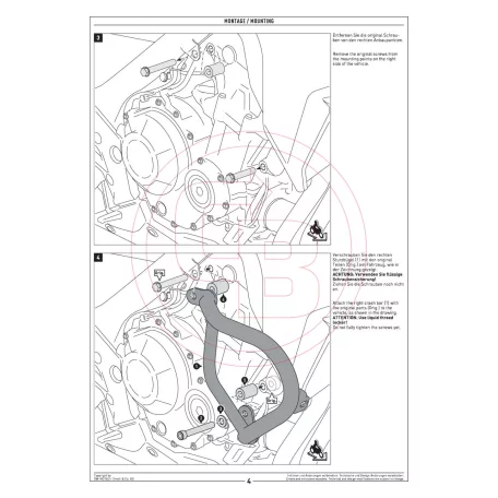SW-MOTECH bukócső – HONDA CB500X 