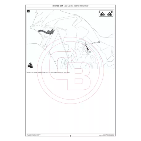 SW-MOTECH bukócső – HONDA CB500X  Felső bukócső
