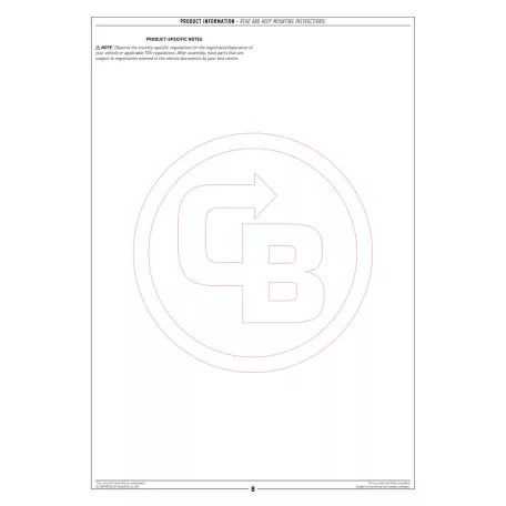 SW-MOTECH bukócső – HONDA CB500X  Felső bukócső