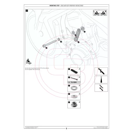 SW-MOTECH bukócső – HONDA CB 750 (2022-2025)