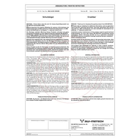 SW-MOTECH bukócső – YAMAHA MT-09/Tracer/XSR