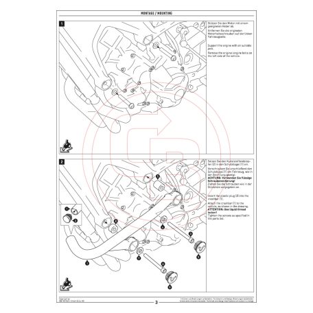SW-MOTECH bukócső – YAMAHA MT-09/Tracer/XSR