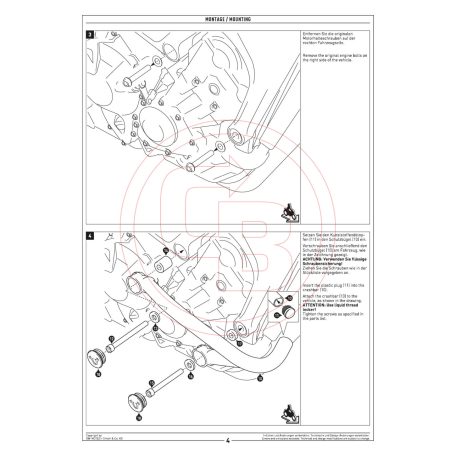 SW-MOTECH bukócső – YAMAHA MT-09/Tracer/XSR