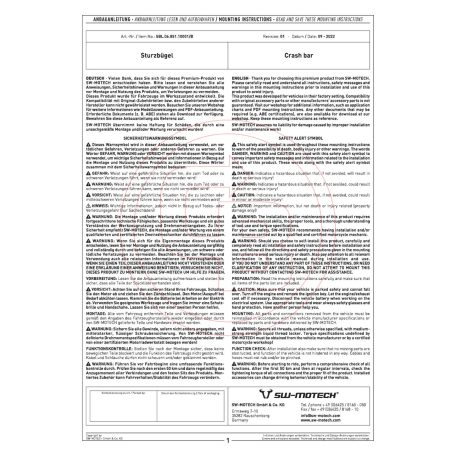 SW-MOTECH bukócső – YAMAHA MT-09 