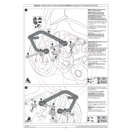 SW-MOTECH bukócső – YAMAHA MT-09 