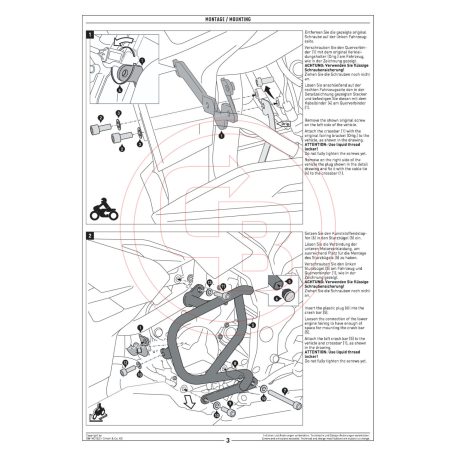 SW-MOTECH bukócső – BMW S 1000 XR (2015-2019)