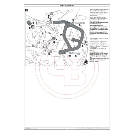 SW-MOTECH bukócső – BMW S 1000 XR (2015-2019)