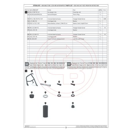 SW-MOTECH bukócső – BMW F 750/800/900 GS Fekete