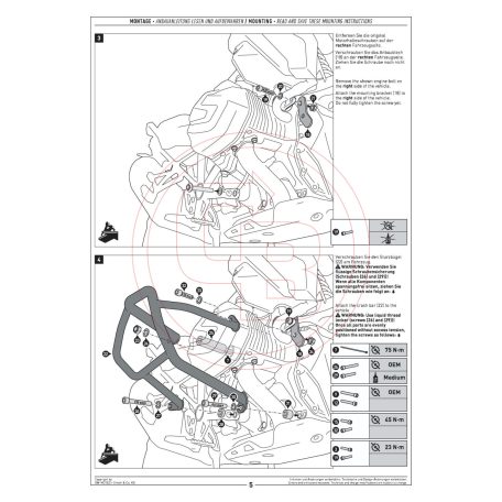 SW-MOTECH bukócső – BMW R 1250 GS Style Rally (2021-2024), R 1250 GS (2018-2024)