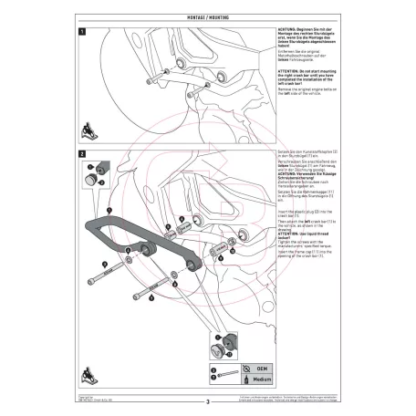 SW-MOTECH bukócső – BMW F 900 R