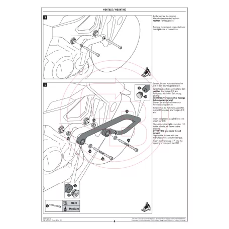 SW-MOTECH bukócső – BMW F 900 R
