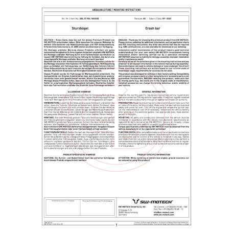 SW-MOTECH bukócső – BMW S 1000 XR