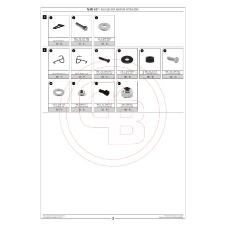 SW-MOTECH bukócső – BMW R 1300 GS (2023-2026) felső fekete