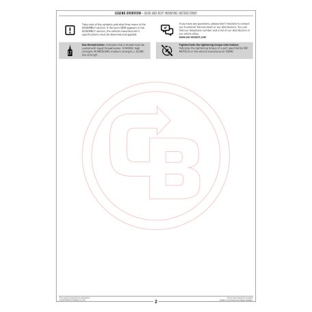 SW-MOTECH bukócső – BMW R 1300 GS normál ezüst