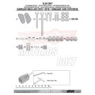 Bukógomba rögzítő kit Kawasaki Ninja 400 (2018-2022) / Z 400 (2019-2022) GIVI