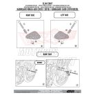 Bukógomba rögzítő kit Kawasaki Ninja 400 (2018-2022) / Z 400 (2019-2022) GIVI