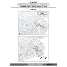 Bukógomba rögzítő szett TRIUMPH Street Triple 765 (2017-2020) GIVI