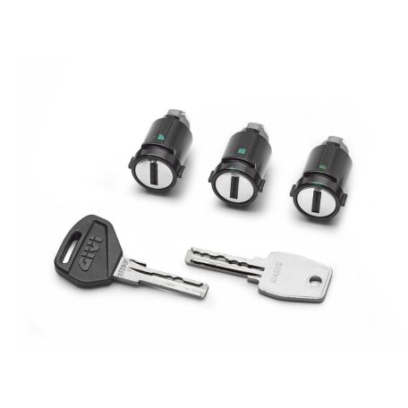 GIVI SLR103 Smart Security Lock 3db zárbetét – 3 darab Trekker Outback EVO SMART dobozhoz