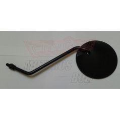 Tükör M8 fekete kerek golyós