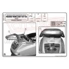 Csomagtartó Piaggio Vespa LX 50-125-150 (05-14) / Piaggio Vespa S 50-125-150 (07-14) GIVI