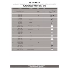   Csomagtartó alap Honda Crosstourer 1200 / Crosstourer 1200 DCT (2012-2018) GIVI
