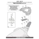 Csomagtartó alap Honda Crosstourer 1200 / Crosstourer 1200 DCT (2012-2018) GIVI