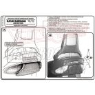 Csomagtartó Suzuki AN 250-400 Burgman (98-02) GIVI