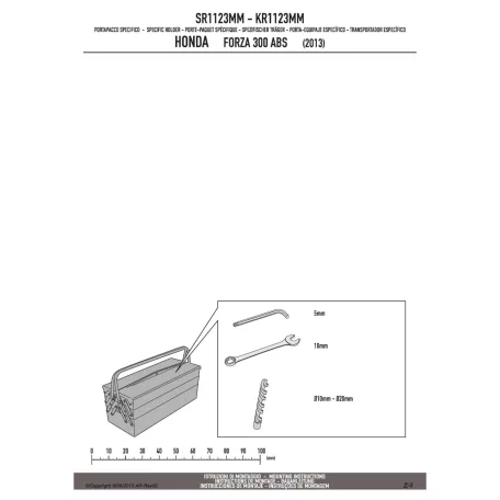 Csomagtartó alap HONDA FORZA 300 ABS (13-17) GIVI