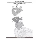 Csomagtartó alap HONDA FORZA 300 ABS (13-17) GIVI