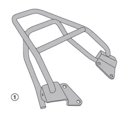 Csomagtartó alap Honda CB 125 F (2015-2020) GIVI