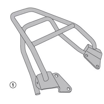 Csomagtartó alap Honda CB 125 F (2015-2020) GIVI