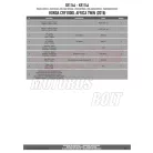 Csomagtartó alap Honda CRF 1000 L Africa Twin (2016-2017) GIVI