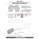 Csomagtartó alap Honda CRF 1000 L Africa Twin (2016-2017) GIVI