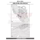 Csomagtartó alap Honda CRF 1000 L Africa Twin (2016-2017) GIVI
