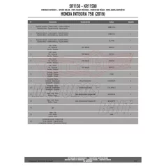 Csomagtartó alap Honda Integra 750 (2016-2020) GIVI