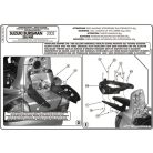 Csomagtartó Suzuki AN 250-400 Burgman (03-06) GIVI MonoKEY dobozhoz