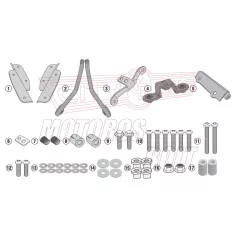   Csomagtartó alap Honda CRF 1000 L Africa Twin (2018-2019) GIVI