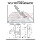 Csomagtartó alap Honda Forza 125 ABS (2015-2018) / Honda Forza 125 (2019-2024)/ Honda Forza 300/ (2019-2020)/ Honda ADV 350 (2022-2025) / Honda Forza 350 (2023-2024) GIVI