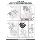 Csomagtartó alap Honda CB 125 R (2018-2024) / Honda CB 300 R (2018-2024) GIVI