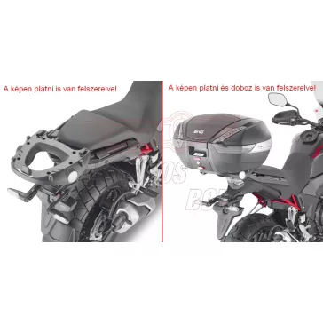   Csomagtartó Honda CB 500 X (2013-2024)/ NX 500 (2024-2025) Honda GIVI