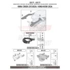 Csomagtartó Honda CB 500 X (13-24)/ NX 500 (24) Honda GIVI